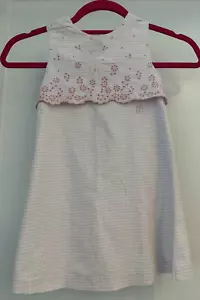 VESTIDO DE SOL CHRISTIAN DIOR NIÑAS ROSA GINGHAM-TALLA:4 AÑOS-COMO NUEVO - Imagen 1 de 3