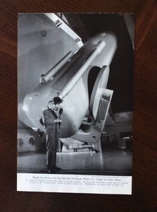 1950 vintage original magazine photo print Big Schmidt Telescope Edwin Hubble - Picture 1 of 1
