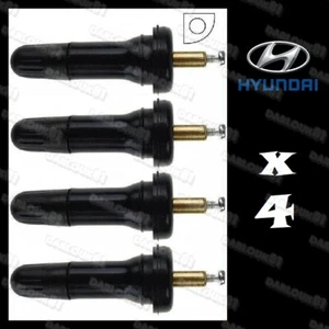 4 x Tyre pressure sensor valve TPMS stem service kit for Hyundai i10 i20 Tucson - Picture 1 of 6
