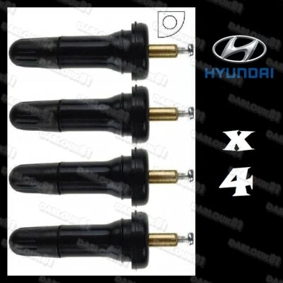 4 x датчик давления в шинах клапан TPMS шток сервисный комплект для Hyundai i10 i20 Tucson - Изображение 1 из 4