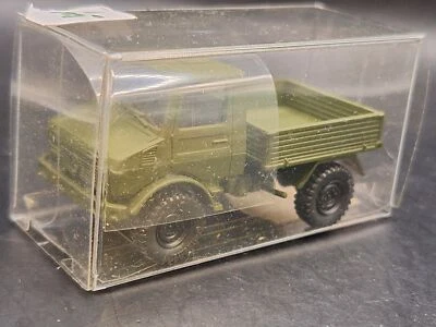 ROCO Minitanks H0 1:87 Bundeswehr veicolo militare camion superficie di carico - Immagine 1 di 2