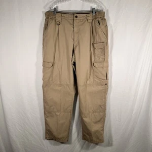 Propper the Brand Cargo Pants Men's 40x32 Brown Elastic Waist Pockets Tactical - Picture 1 of 11