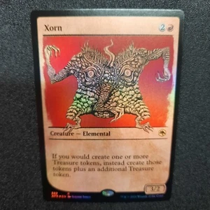 Mtg, Xorn, D&D Adventures in the Forgotten Realms, Foil, Showcase , English, LP - Foto 1 di 16