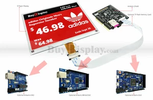  Red 5.83 inch e-Ink Display Arduino Shield,Library 648x480 for ESL  - Picture 1 of 6