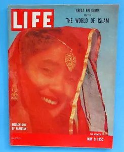 LIFE MAGAZINE May 9, 1955 Great Religions Part IV Islam VG+ FREE SHIPPING - Picture 1 of 3