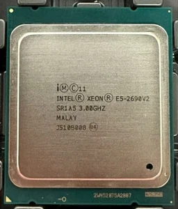 Intel Xeon E5-2690 V2 E5-2690V2 3.0GHz 10-Core 25MB LGA2011 CPU Processor - Afbeelding 1 van 2