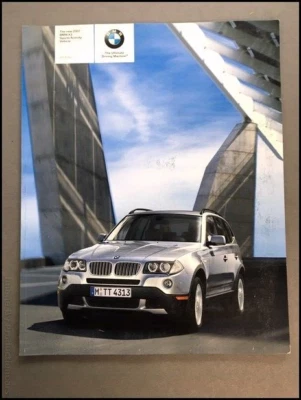 2007 BMW X3 68-page Factory Original Car Sales Brochure Catalog Foto 1 de 4