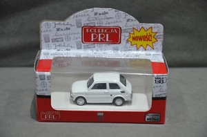 Poland Kolekcja PRL Polski Fiat 126p White Colour Diecast Model Car Scale 1:43 - Picture 1 of 8