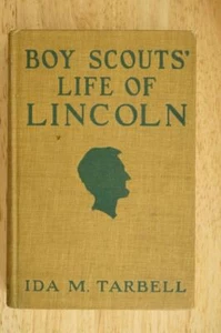 Vintage HB Book Boy Scouts Life of Abraham Lincoln Ida Tarbell 1924 - Picture 1 of 5