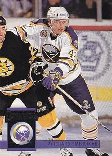#40 Richard Smehlik - Buffalo Sabres - 1993-94 Donruss Hockey - Image 1 of 1