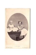 CDV Foto Kinder von Prince & Princess of Wales - London 1866