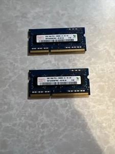 HYNIX HMT325S6BFR8C-H9 2GB RAM PC3-10600S 1RX8X2 (TOTAL 4GB) - USED - Picture 1 of 1