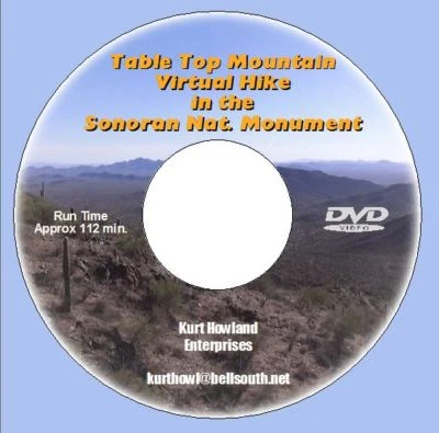 "THE GREAT AMERICAN SOUTHWEST VIRTUAL 4 DVD HIKING  SET" for use on a treadmill. - Image 1 of 4