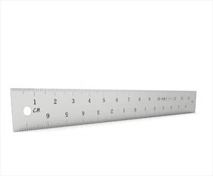 Guitar Fingerboard Headstock Bridge Center Measuring Ruler Tool - Picture 1 of 5