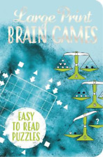Eric Saunders Large Print Brain Games (Poche)