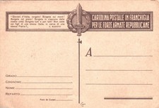 # FRANCHIGIA R.S.I. (4 RIGHE A FIRMA DI G. MAZZINI) colore bruno chiaro