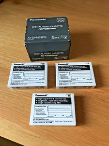 Panasonic DVC For Professional AY-DVM63PQ X3 Mini SEALED - Picture 1 of 8