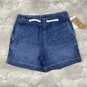 POLO RALPH LAUREN DENIM SHORTS KIDS 6 BOYS CHINO JEANS RL - Picture 1 of 7