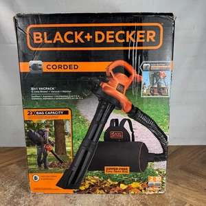 Soplador de hojas eléctrico con cable Black & Decker BEBL7000, aspiradora, trituradora 3 en 1 NUEVO - Imagen 1 de 5