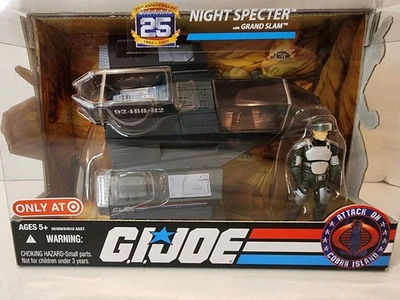 NUEVO GI Joe 25 Aniversario ESPECTRO NOCTURNO con FIGURA GRAND SLAM EXCLUSIVO OBJETIVO Foto 1 de 4