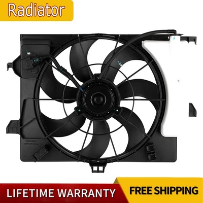 OEM For 2012-2017 Kia Rio Hyundai Accent Veloster Radiator Cooling Fan 620-442 Foto 1 de 4