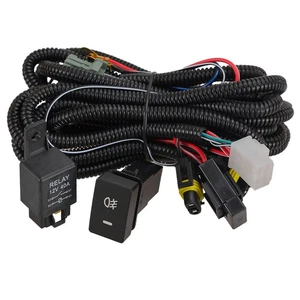 H8 H11 LED Fog Lamp Switch Wiring Harness Set Fit For Civic Acura TL ILX TSX - Picture 1 of 11