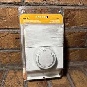 Cadet BTF2W Double-Pole Mechanical Electric Baseboard Heater ✅Mounted Thermostat - Picture 1 of 12