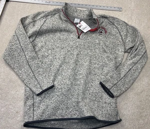 Felpa South Carolina Gamecocks Champion 1/4 Zip Uomo XL Pile Grigio - Foto 1 di 9