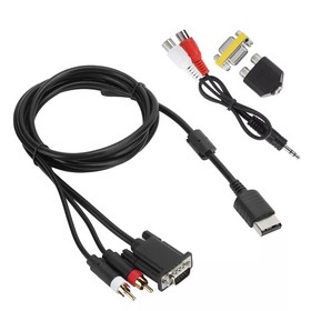 5.9ft VGA HD Cable W/Adapter For Dream-cast DC Game Console Accessories