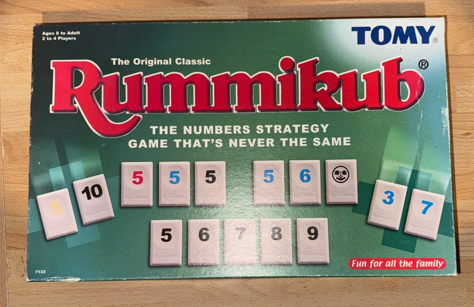 Classic Rummikub GAME by Tomy, 1995 - Complete - VGC - Image 1 of 4