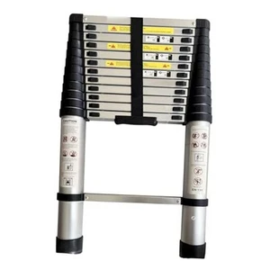 Telescoping Ladder Collapsible Extension Multi-Purpose for RV or Outdoor 12.5FT - Picture 1 of 8