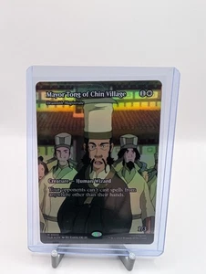 Borderless Foil Mayor Tong of Chin Village, Magic The Gathering, Avatar: The Last Airbender - Imagen 1 de 2