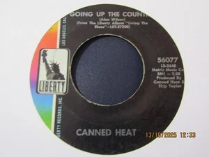 CANNED HEAT-GOING UP THE COUNTRY-LIBERTY - Picture 1 of 2