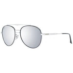 Longines Sunglasses LG0007-H 16C 56 Mirrored - Men Black/Silver Gradient Metal P - Picture 1 of 3