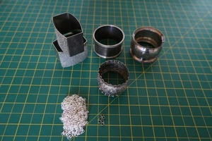 Lote de anillos de servilleta y cadena de plata de ley 140 g Joblot - Imagen 1 de 5