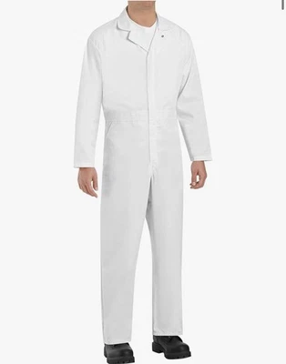 Nuevo 3XL/R - Mono de pintor de espalda de acción de sarga roja con capucha roja para hombre Foto 1 de 4