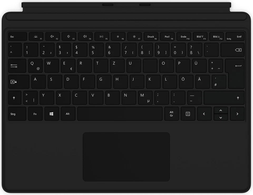 Microsoft Surface Pro X Pro8 Pro9 Pro10  Type Cover Tastatur Keyboard DE QWERTZ - Bild 1 von 4