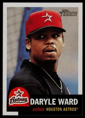 2002 Topps Heritage #166 Daryle Ward Houston Astros - Image 1 of 2