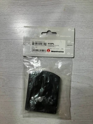 MANFROTTO 410PL ORIGINALE PIASTRA RC4 PER TESTE 410 405 808 498 NUOVA SIGILLATA - Immagine 1 di 4
