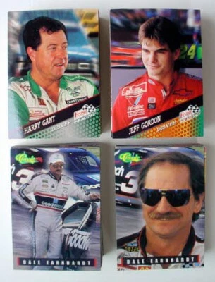 (2) 1994 & 1995 Finish Line & Classic NASCAR Racing Card Set Earnhardt Gordon - Image 1 of 4