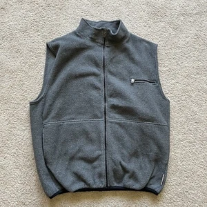 VTG Russell Athletic Malden Mills Polarfleece Vest Mens 2XL Gray - Picture 1 of 11