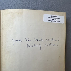 North Carolina NC In The Short Story SIGNED Richard Walser UNC NCSU Professor - Picture 1 of 24