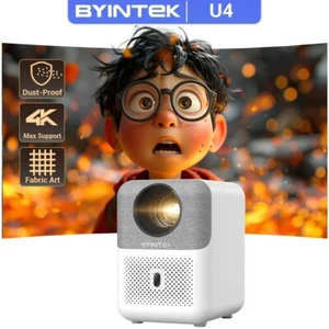 Vidéoprojecteur Byintek U4, LOVE U4, 4K, 1080P, vidéo, Android, WiFi, Smartphone - Photo 1/5