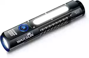 Linterna LED Recargable WARSUN - 8 Modos, Súper Brillante, Impermeable, Portátil - Imagen 1 de 8