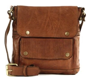 CAMPOMAGGI Apollo Crossbody Bag M Shoulder Bag Cognac Brown New - Picture 1 of 5