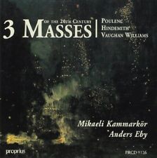 Mikaeli Kammarkor  Eby Three Masses (Eby, Mikaeli Kammarkor) CD NEW