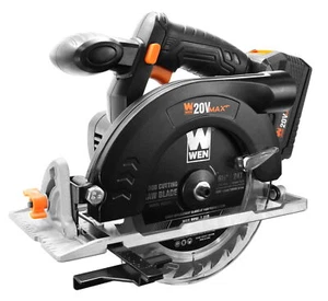 20V Max 6.5-Inch Cordless Circular Saw W/ 4.0 Ah Lithium-Ion Battery and Charger - Picture 1 of 11