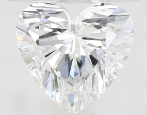 1.01 Ct HEART SHAPE E Color VVS2 Clarity IGI CERTIFIED LAB GROWN CVD Diamond - Picture 1 of 12