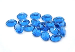 Lab Created Tanzanite Oval Cut 6x8 MM Loose Gemstones For Jewelry P-3404 - Picture 1 of 5