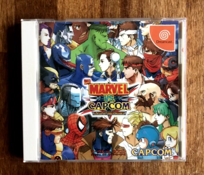 Marvel Vs. Capcom: Clash Of Super Heroes - Sega DreamCast NTSC-J w/ SPINE-CARD - Image 1 of 4